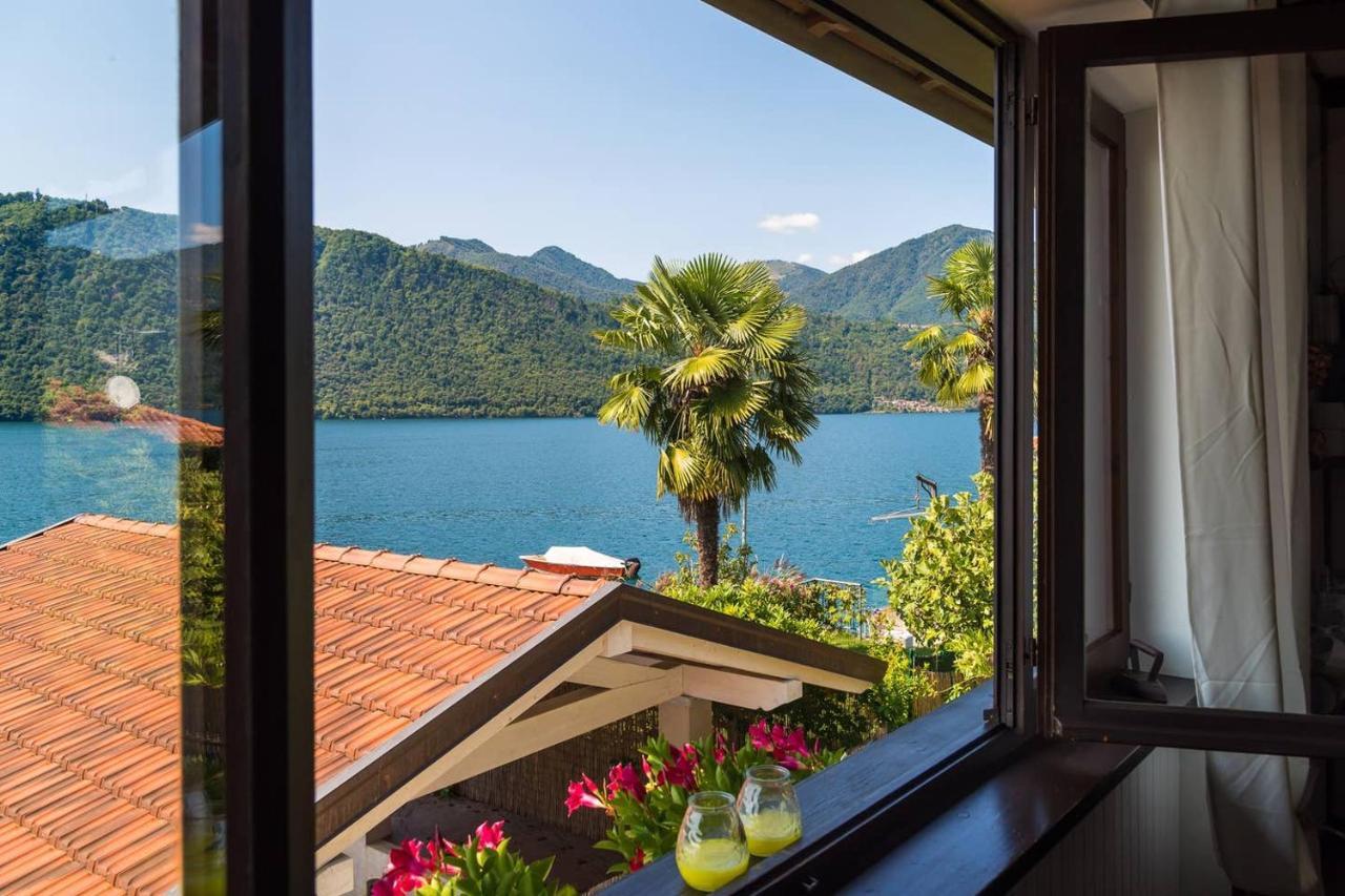La Playa Cottage Con Spiaggia Privata Pettenasco Exterior foto